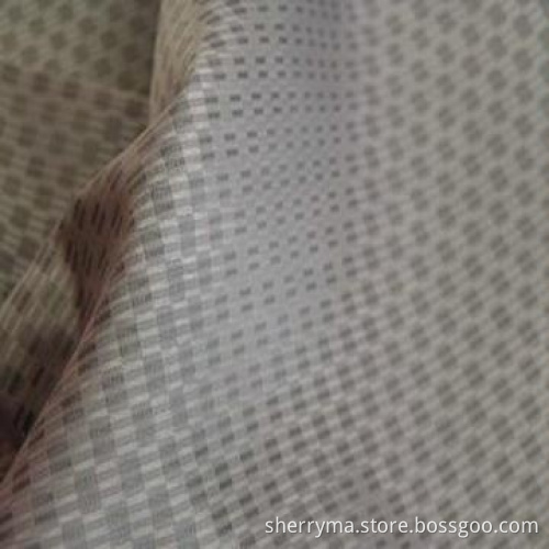 Polyester lining jacquard twill taffeta fabric
